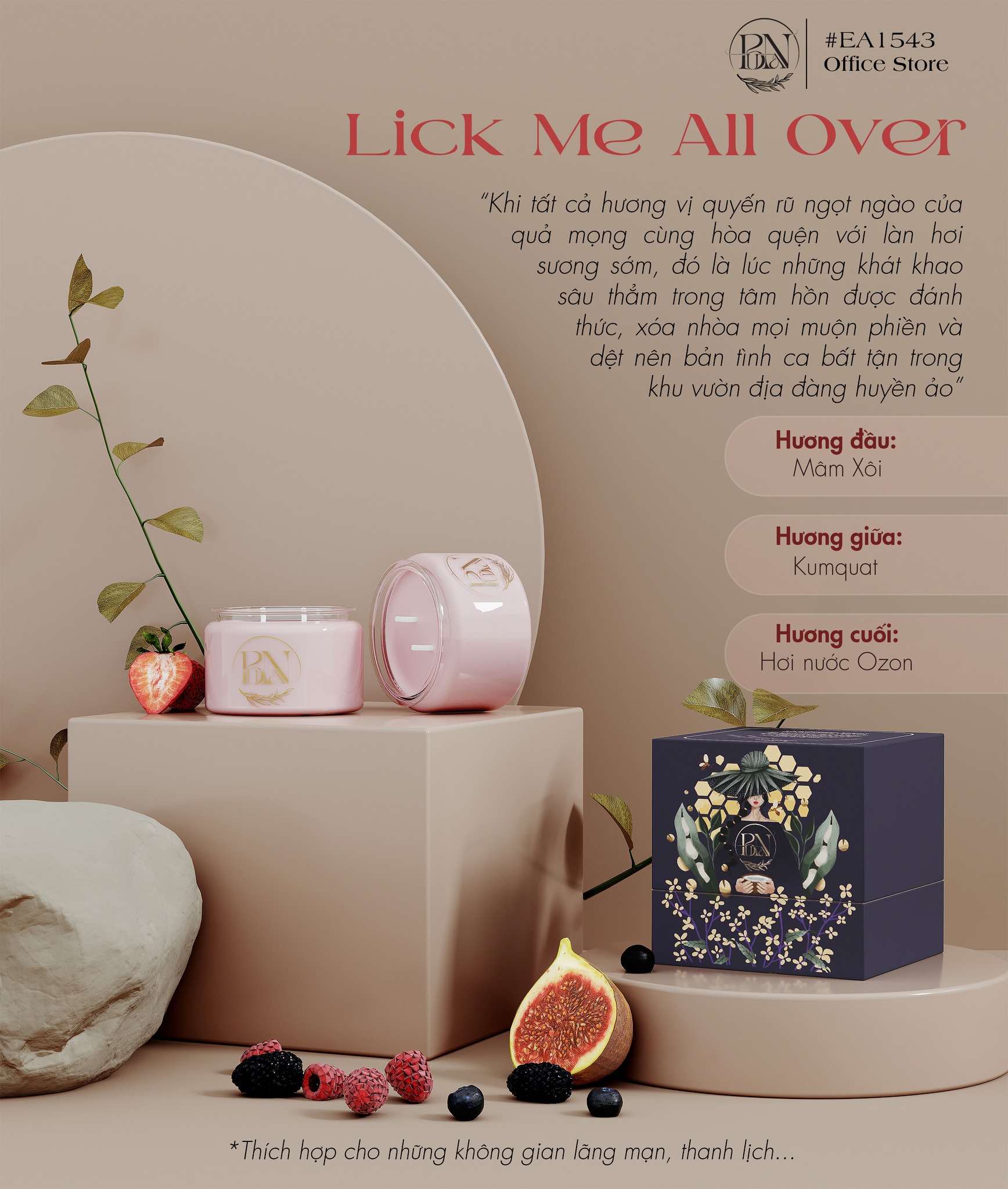 Nến Thơm Lick Me All Over