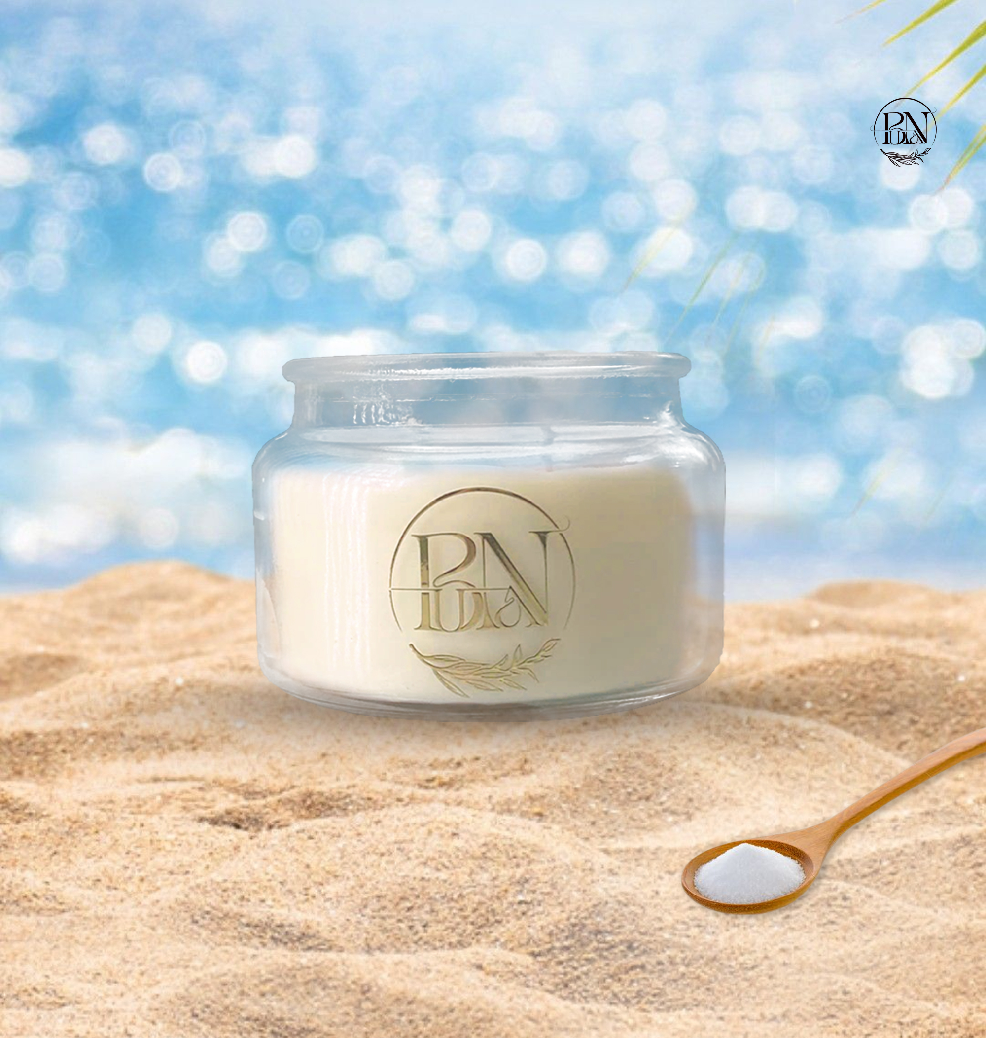 Nến Thơm Wood Sage & Sea Salt – Hương Biển Tươi Mát, Thanh Lịch